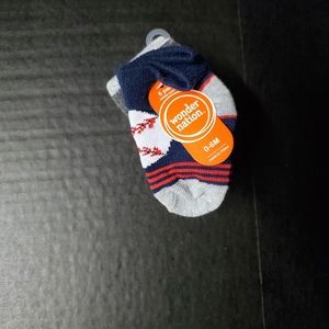 Baby Boy 6 pairs of Sport Socks 0-6 months